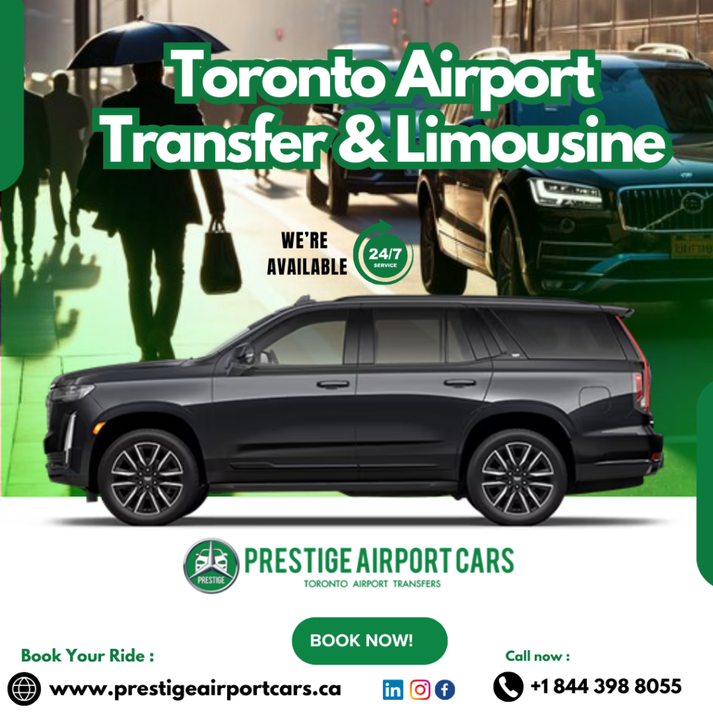 Effortless airport transfers with our Toronto limousine services