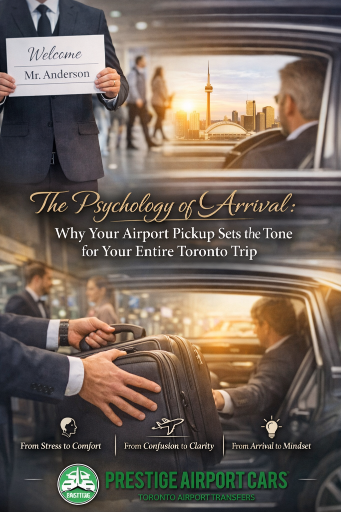 The Psychology of Arrival: Why Your Airport Pickup Sets the Tone for Your Entire Toronto Trip