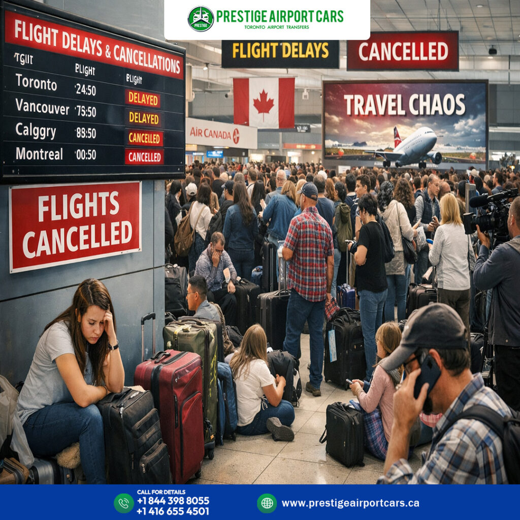 Travel Chaos Across Canada: Massive Flight Delays and Cancellations Disrupt Thousands of Passengers