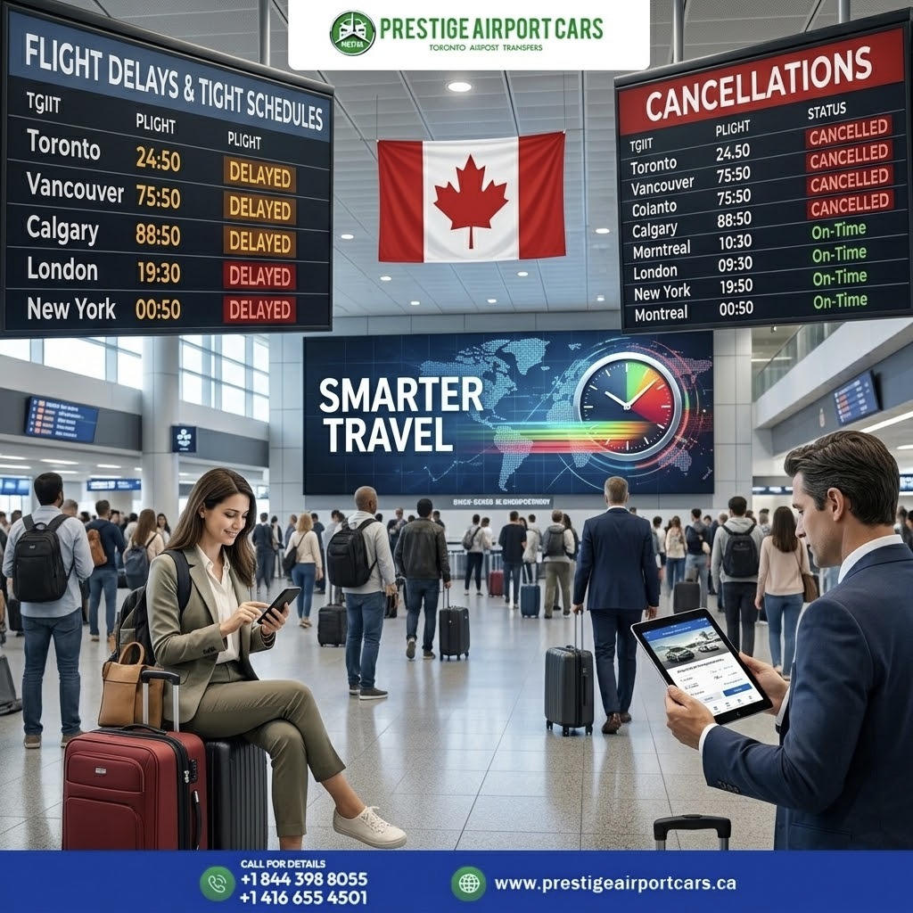 Flight Delays, Tight Schedules, and Smarter Travel: How to Stay Ahead of Airport Challenges in Canada