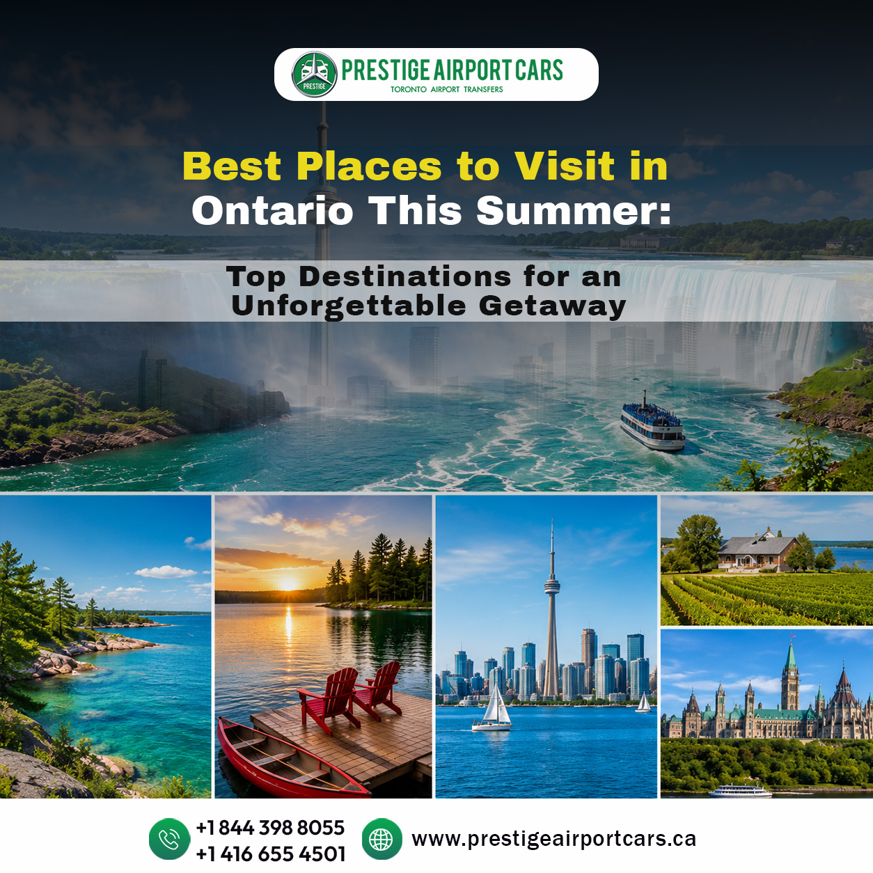 Best Places to Visit in Ontario This Summer: Top Destinations for an Unforgettable Getaway